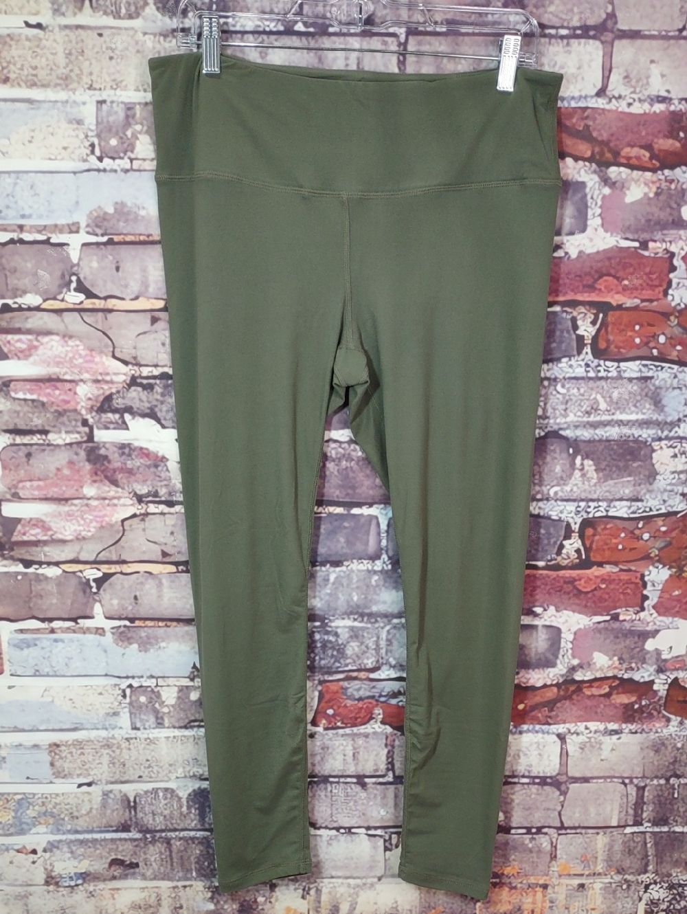 High-Rise Microfiber Leggings